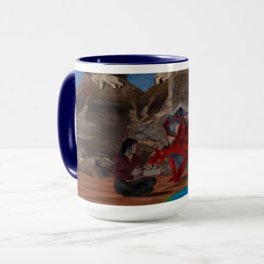 Mug Esprit gardien (Devant gauche)