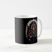 Mug Esprit guerrier libéré (Devant droit)
