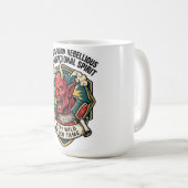 Mug Esprit Indomptable et Rebelle de Naissance Non Con (Devant droit)