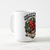 Mug Esprit Indomptable et Rebelle de Naissance Non Con (Devant gauche)