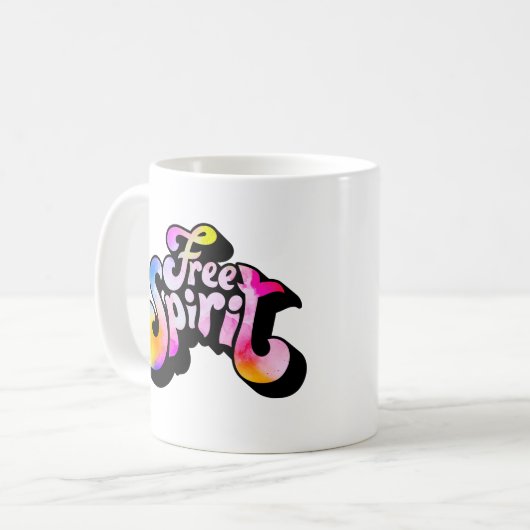 Mug Esprit libre (Devant gauche)