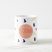 Mug Esprit libre Boug d'oiseaux personnalisée (Centre)