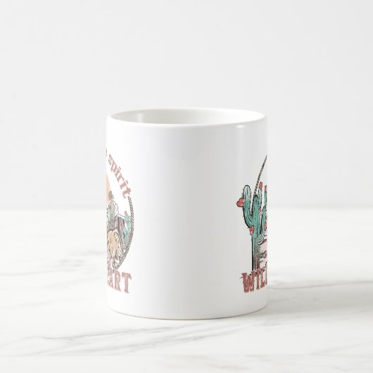 Mug Esprit libre, Coeur sauvage (Centre)