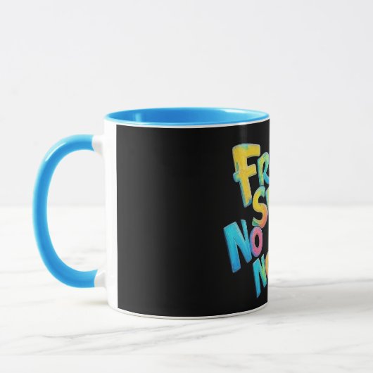 Mug Esprit libre coloré (Gauche)