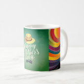 Mug Esprit Manifestant Joyeuse Fête des Pères (Devant droit)