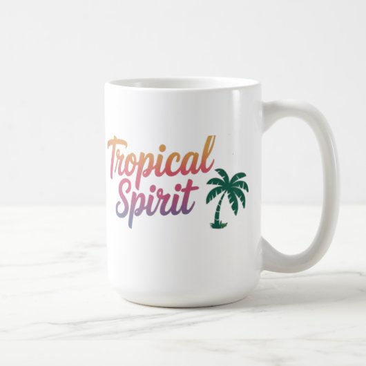 Mug Esprit tropical (Droite)