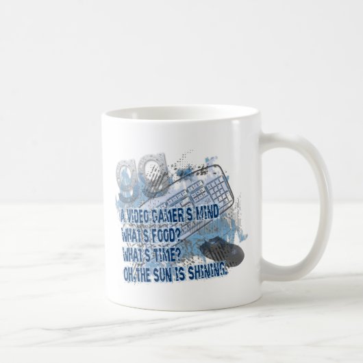 Mug Esprit visuel de Gamers - GG - clavier - souris (Droite)