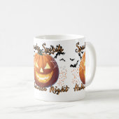 Mug Esprits éffrayants, Nuit d'Halloween (Devant droit)