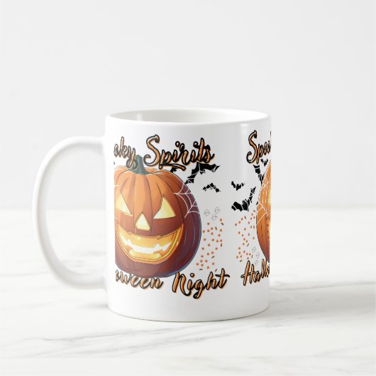 Mug Esprits éffrayants, Nuit d'Halloween (Gauche)
