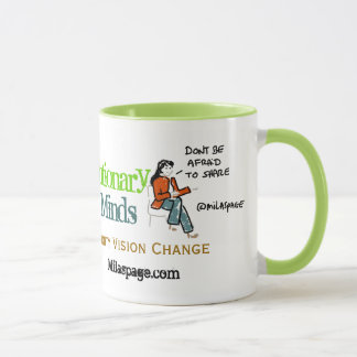 Mug Esprits révolutionnaires de café social de médias