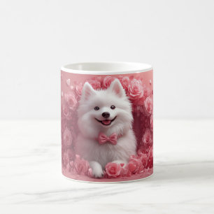 Mug Esquimau américain avec des roses - Saint-Valentin