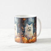 Mug Esquimau Américain D'Halloween Avec Peur Citrouill (Devant droit)
