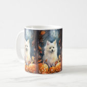 Mug Esquimau Américain D'Halloween Avec Peur Citrouill (Devant gauche)