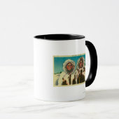 Mug Esquimaux autochtones en AlaskaState (Devant droit)