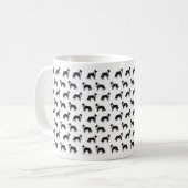 Mug Esquisse de dessin lisse (Devant gauche)