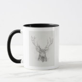 Mug Esquisse d'Elk contemporaine (Gauche)