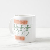 Mug Esquisses éffrayantes (Devant gauche)