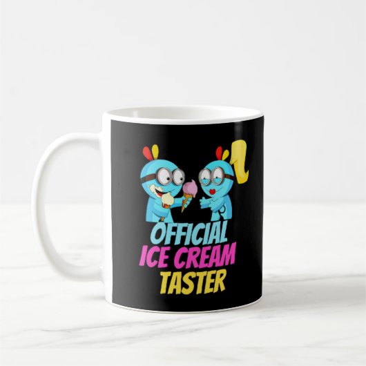 Mug Essai officiel de crème glacée (Gauche)