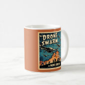 Mug Essaim de drones dans le New Jersey (Devant droit)