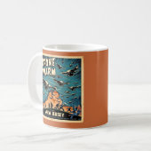 Mug Essaim de drones dans le New Jersey (Devant gauche)