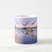 Mug Essaim de moustiques, fjord de scandinavie, (Centre)