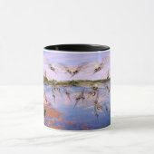 Mug Essaim de moustiques, fjord de scandinavie, (Centre)