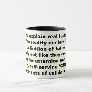 Mug Essayer d'expliquer des faits réels, "man-splainin