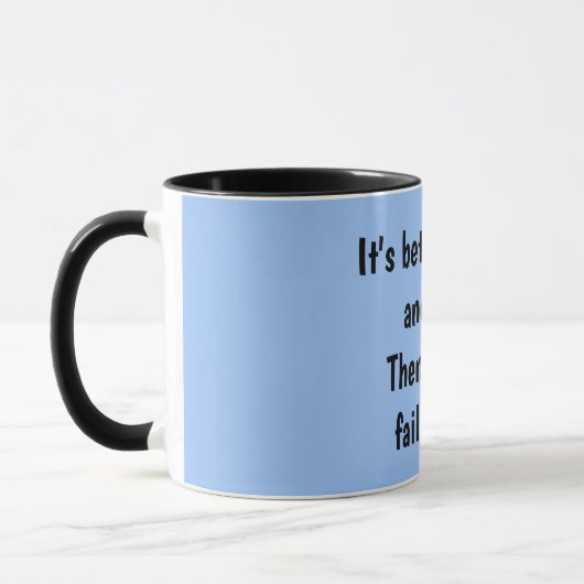 MUG ESSAYEZ ET RÉESSAYEZ (Gauche)