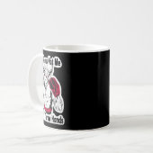Mug Essayez Jésus pas moi parce que je lance des mains (Devant gauche)