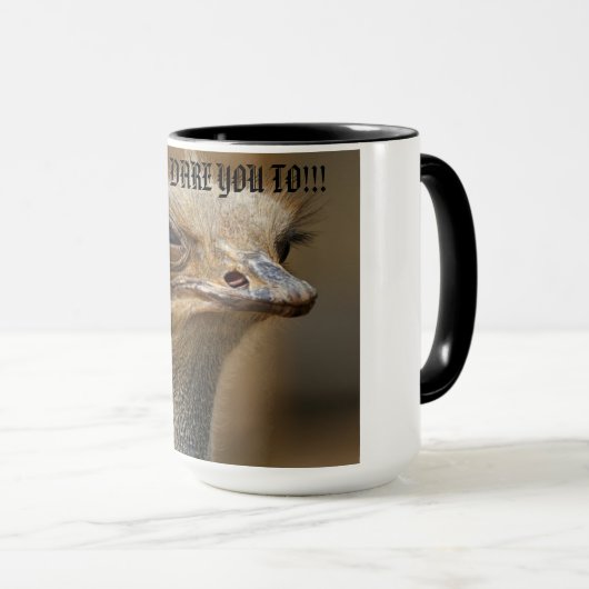 MUG ESSAYEZ JUSTE DE LA BOUGIE (Devant droit)