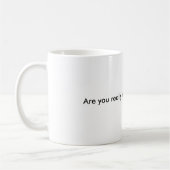 Mug Essayez-vous vraiment de me tracasser ? (Gauche)