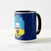 Mug Essentiel Été Plage  (Devant droit)