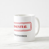 Mug Essentiel • Premier répondeur (Devant droit)