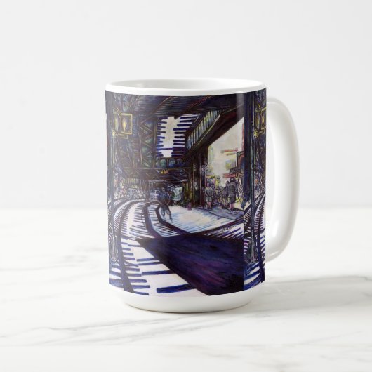 Mug Essuyer le piano (Devant droit)