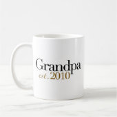 Mug Est 2010 de grand-papa (Gauche)