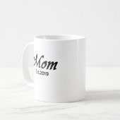 Mug Est 2019 de maman de jour de mères (Devant gauche)