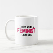Mug Est c'à ce qu'un féministe ressemble (Gauche)