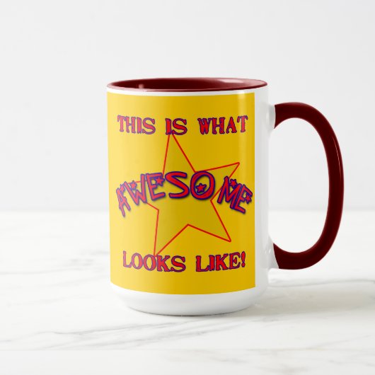 Mug Est ce ce que les regards impressionnants aiment ! (Droite)