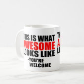 MUG EST CE CE QUE LES REGARDS IMPRESSIONNANTS AIMENT (Devant gauche)