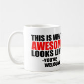 MUG EST CE CE QUE LES REGARDS IMPRESSIONNANTS AIMENT (Gauche)