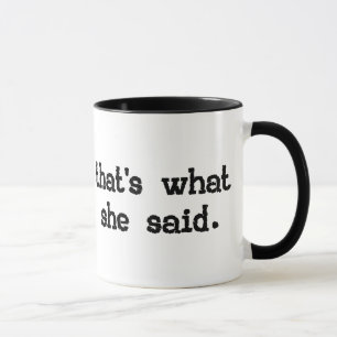 MUG EST CE CE QU'ELLE A DIT