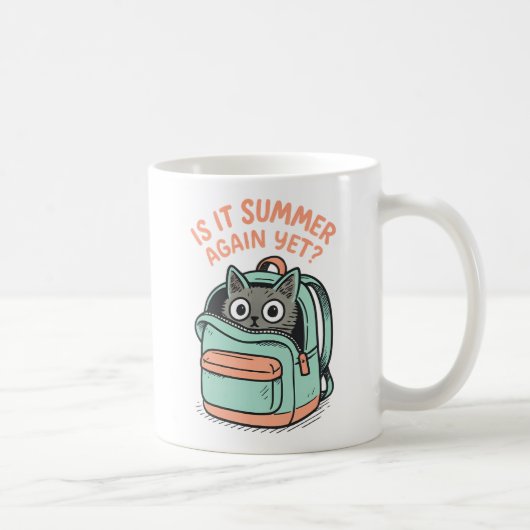 Mug Est-Ce Encore L'Été ? (Droite)