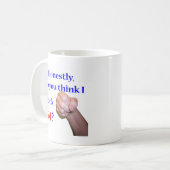 Mug Est-ce que 54 je regarde 54 ? (Devant gauche)