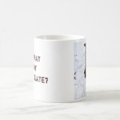Mug Est-ce que ce du chocolat est chaud ? (Centre)