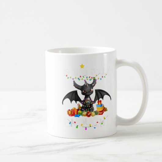 Mug Est-Ce Que Ce Jolly Assez Dragon Décor Lights Noël (Droite)