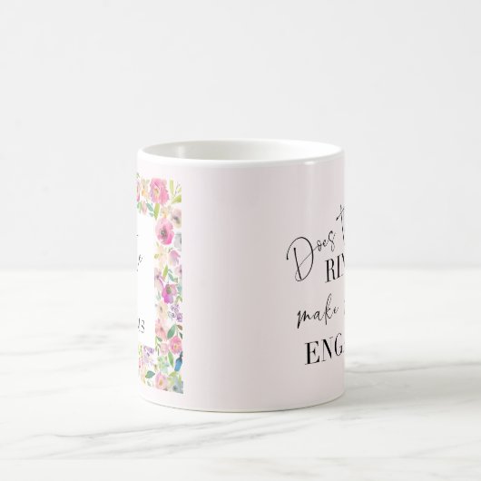 Mug Est-Ce Que Cette Bague Me Fait Sembler Engagé Futu (Centre)