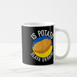 Mug Est-ce que la pomme de terre est drôle Ukraine Bla