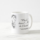 Mug Est-ce que "pourquoi je danse ? Pourquoi (Devant droit)