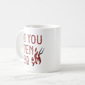 Mug Est-ce que vous même BBQ (Devant gauche)