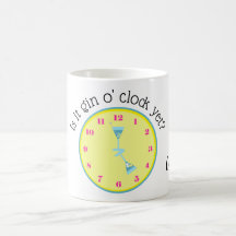 Est-ce qu'il est temps ? Lunettes de cocktail et h